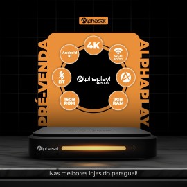 Alphaplay Plus 4K Ultra HD - Lan�amento